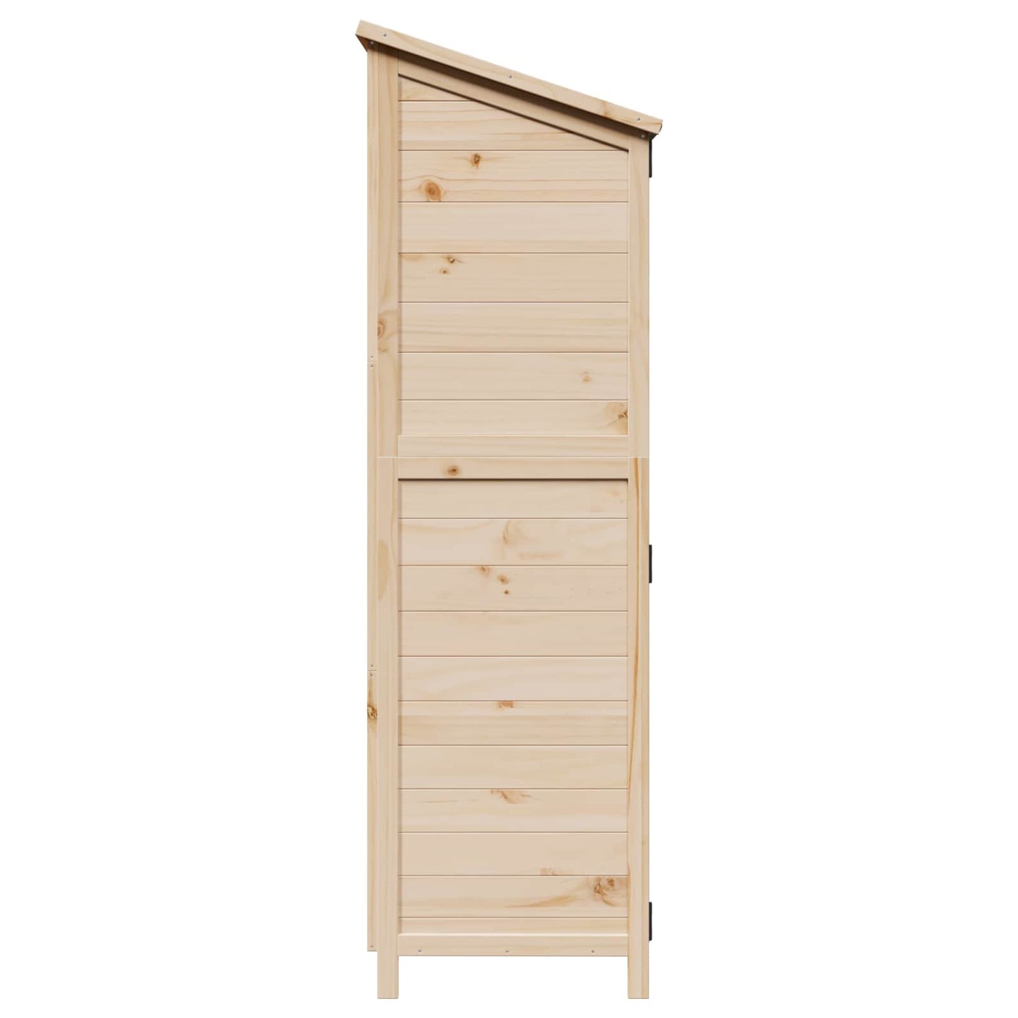 Garden Shed Natural 106.5 x 56 x 176 cm Engineered Wood