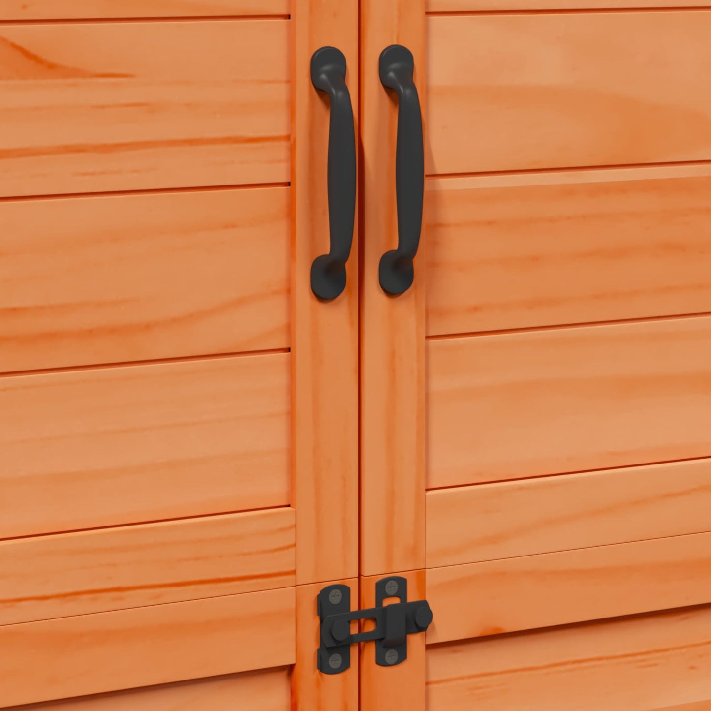 Garden Shed Brown 106.5 x 56 x 176 cm Engineered Wood