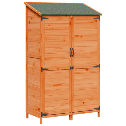 Garden Shed Brown 106.5 x 56 x 176 cm Engineered Wood