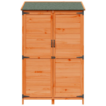 Garden Shed Brown 106.5 x 56 x 176 cm Engineered Wood