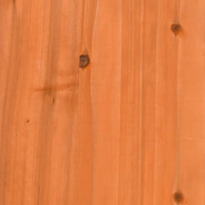 Garden Shed Brown 106.5 x 56 x 176 cm Engineered Wood