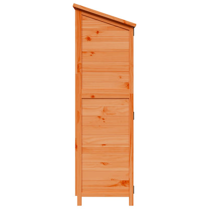 Garden Shed Brown 106.5 x 56 x 176 cm Engineered Wood