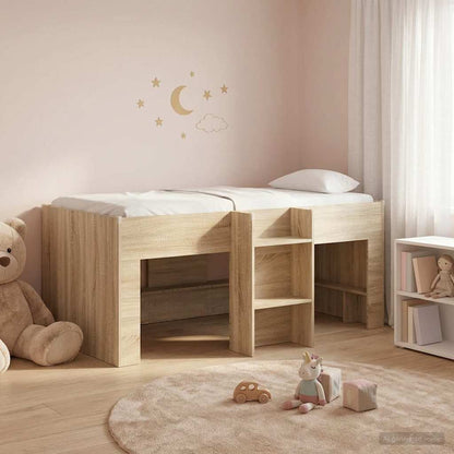 Kids'High Bed Frame Sonoma 163 x 101.1 x 68.5 cm