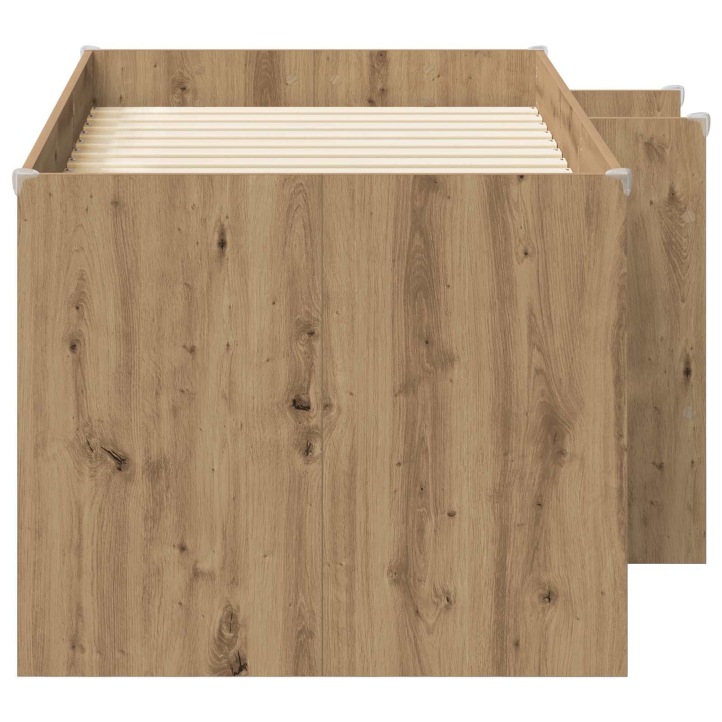 Kids'High Bed Frame Artisian Oak 163 x 101.1 x 68.5 cm