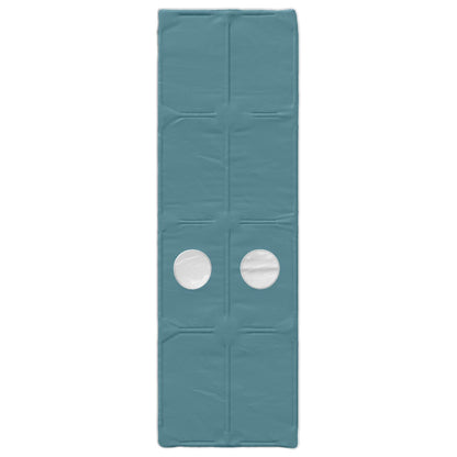 Bed Frame with Tunnel 3 pcs Sonoma Oak and Light Blue