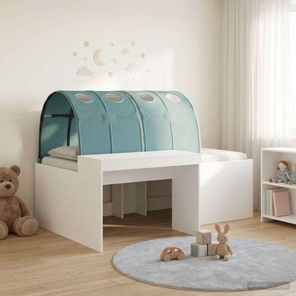 Bed with Tunnel 4 pcs Artisian Oak and Light Blue