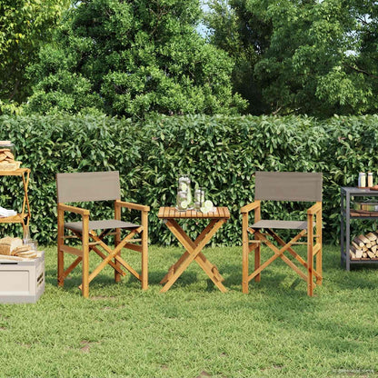 Dining Chair Folding 56 x 54 x 87 cm 100% Polyester Solid-Teak
