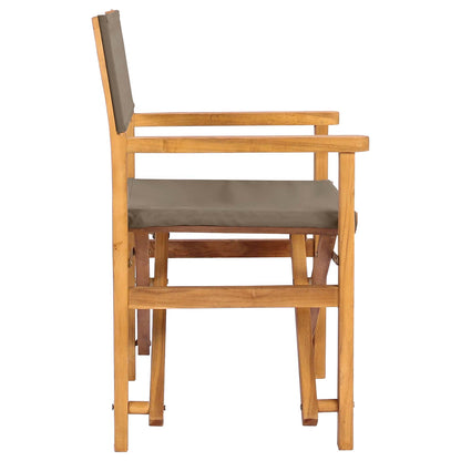 Director Chair 100% Polyester Solid-Teak