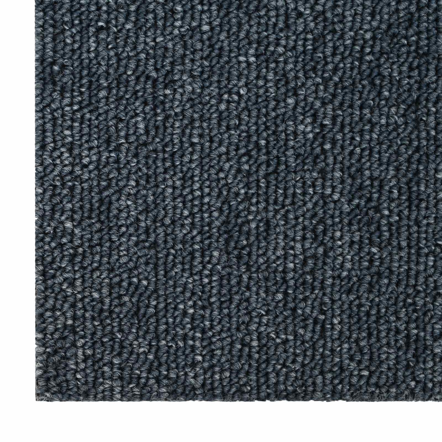 Carpet Tile Blue Grey 50 x 50 cm 4 pcs PP and Bitumen