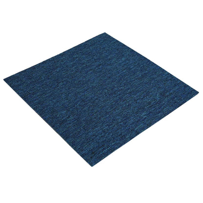 Carpet Tile Blue 50 x 50 cm 4 pcs PP and Bitumen