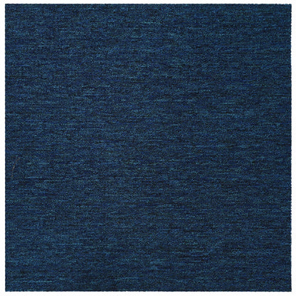 Carpet Tile Blue 50 x 50 cm 4 pcs PP and Bitumen