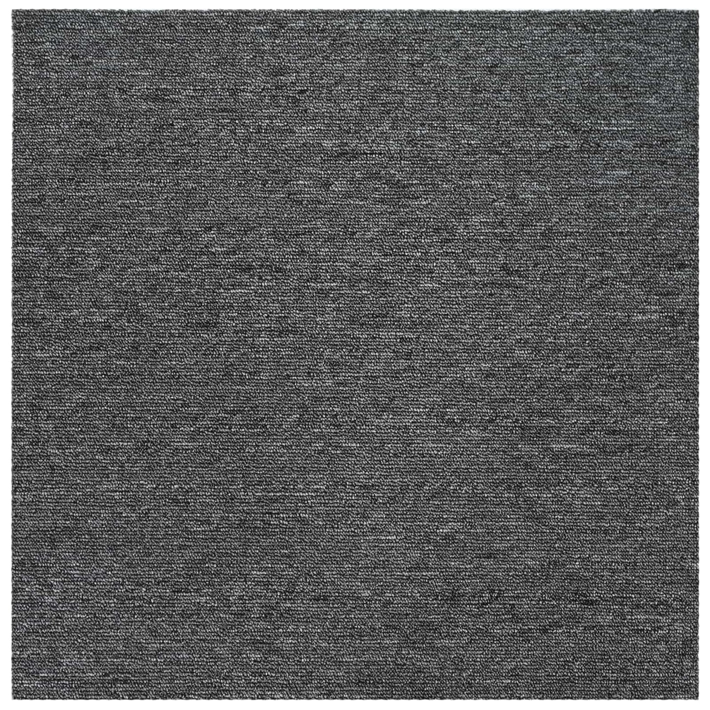 Carpet Tile Medium Grey 50 x 50 cm 4 pcs PP and Bitumen