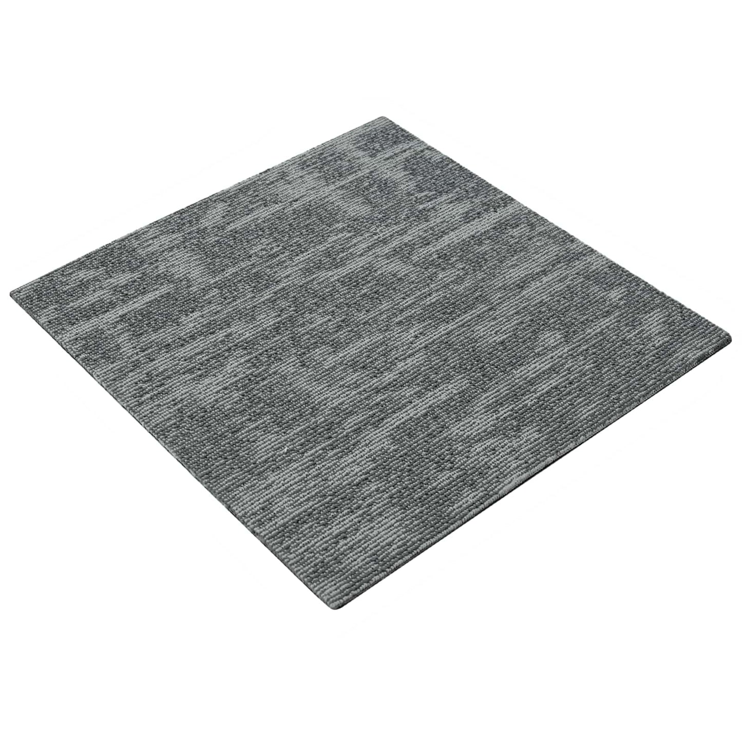 Carpet Tile Rock Grey 50 x 50 cm 36 pcs PP and Bitumen