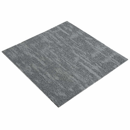 Carpet Tile Concrete Grey 50 x 50 cm 4 pcs PP and Bitumen