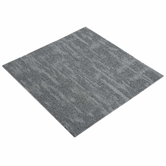 Carpet Tile Concrete Grey 50 x 50 cm 36 pcs PP and Bitumen