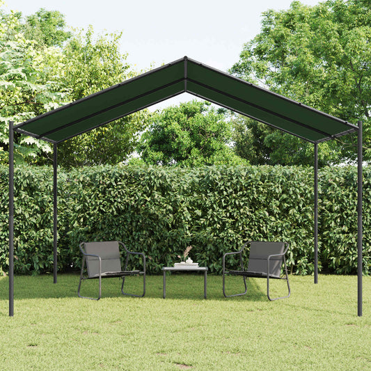 Gazebo 4 x 4 x 2.6 m Taupe Polyester and Steel