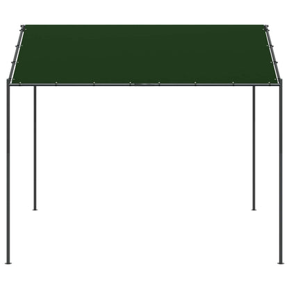 Gazebo 4 x 4 x 2.6 m Taupe Polyester and Steel