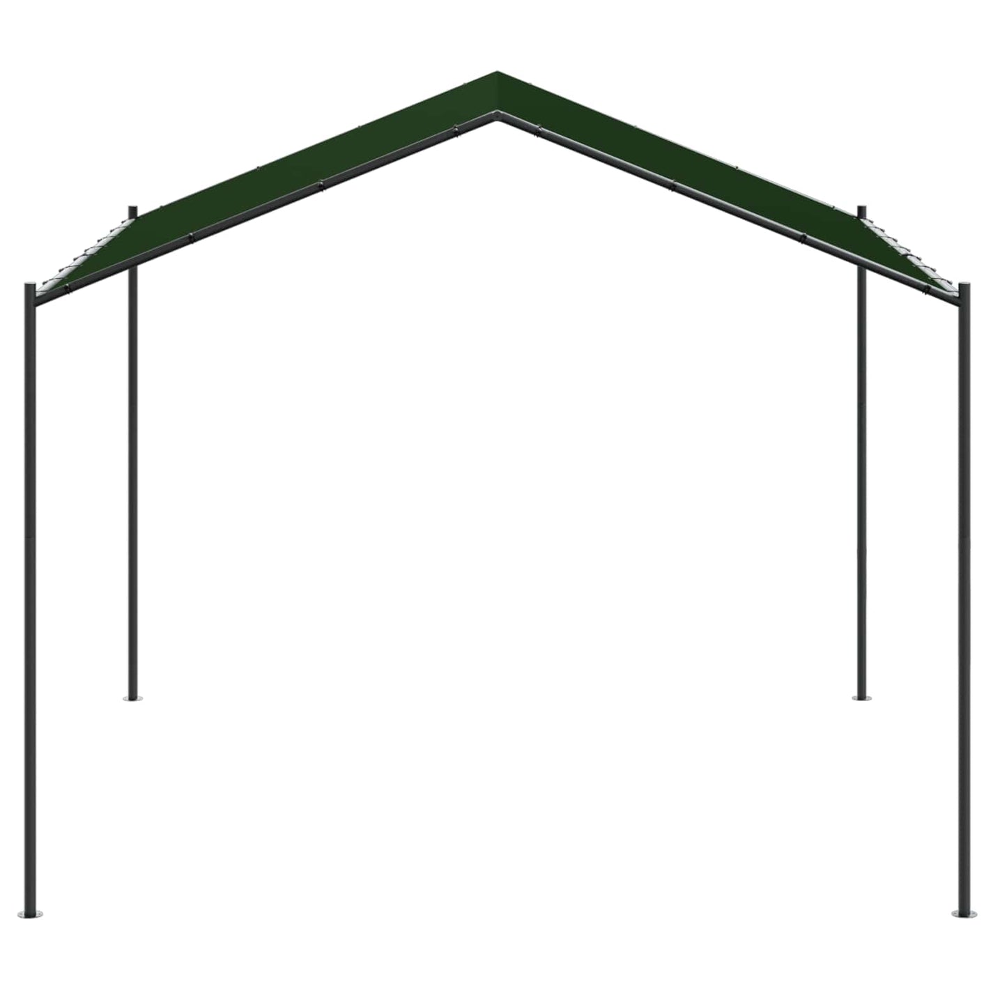 Gazebo 4 x 4 x 2.6 m Taupe Polyester and Steel