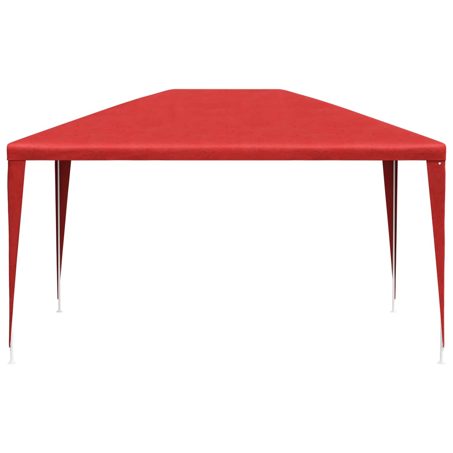 Party Tent 400 x 300 x 255 cm Red PE and Steel
