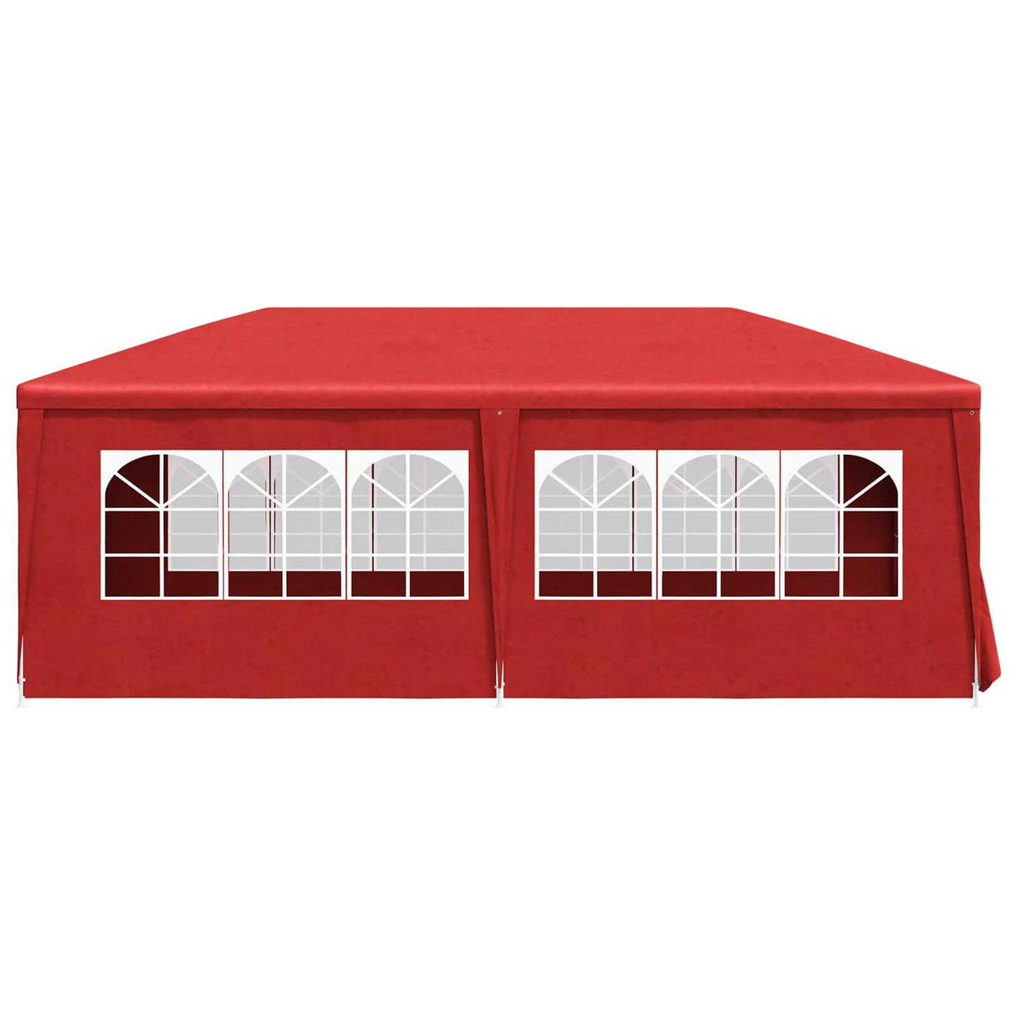Party Tent 600 x 300 x 255 cm Red PE and Steel