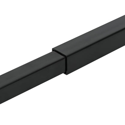 Adjustable Window Safety Bar Black 710 -1200 mm Steel