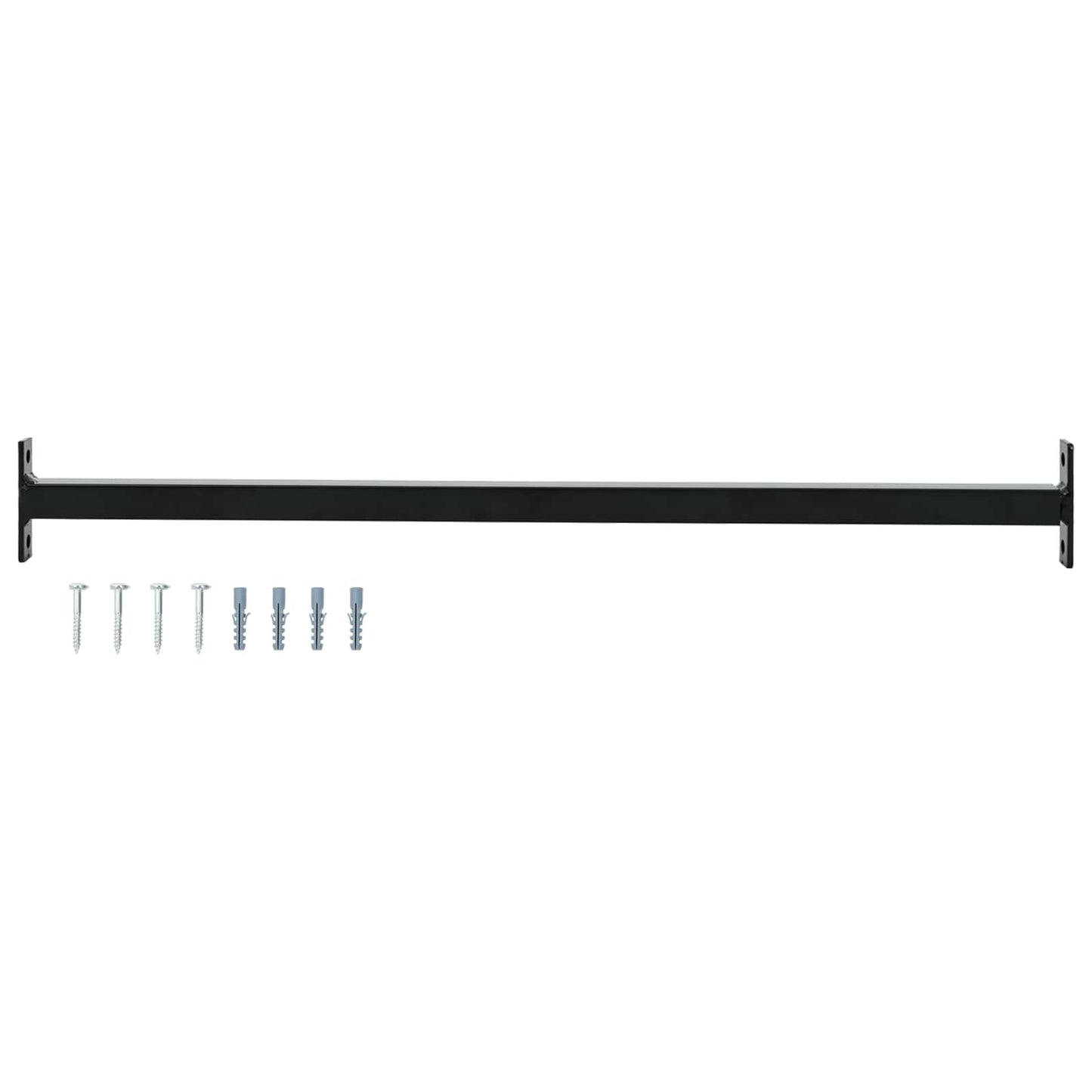 Adjustable Window Safety Bar Black 710 -1200 mm Steel