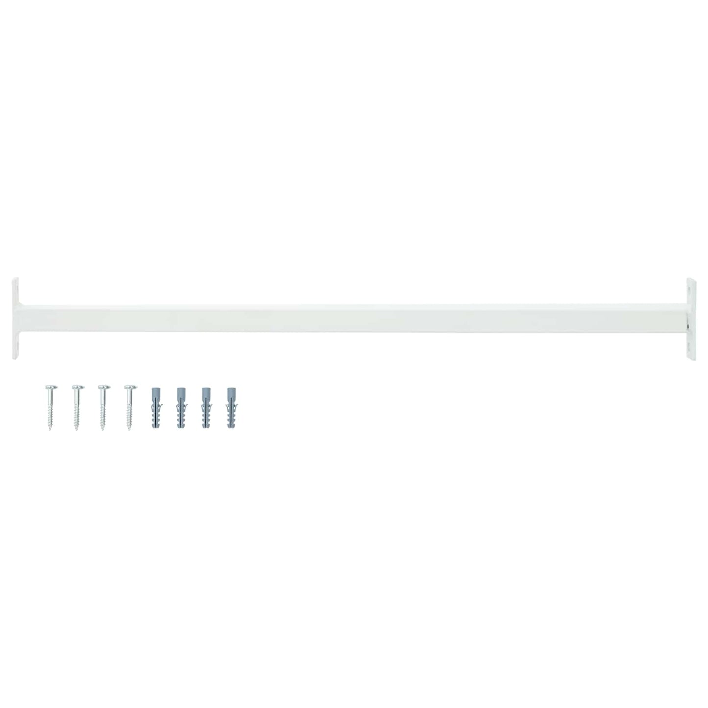 Adjustable Window Safety Bar White 710 -1200 mm Steel