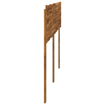 Live Edge Headboard ROSTOCK Natural 200 cm Solid Acacia Wood