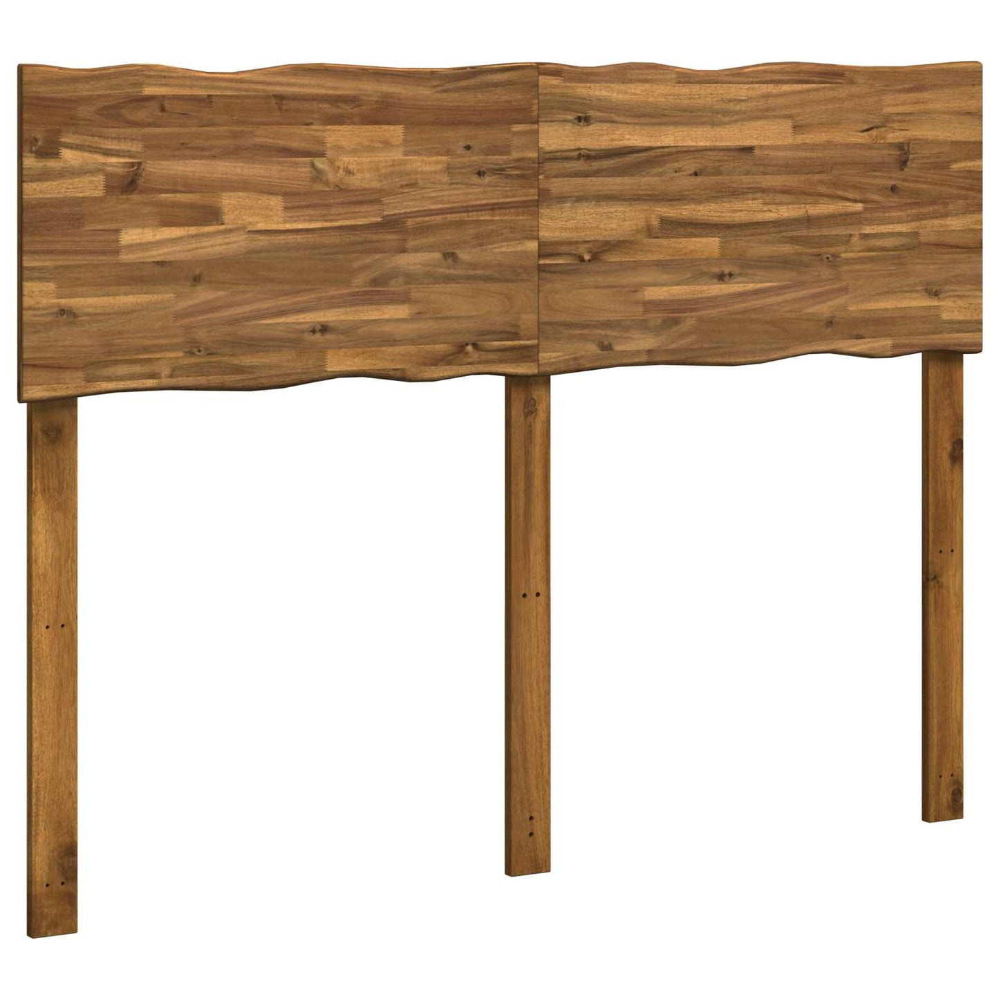 Live Edge Headboard ROSTOCK Natural 140 cm Solid Acacia Wood