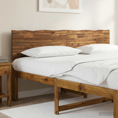 Live Edge Headboard ROSTOCK Natural 180 cm Solid Acacia Wood