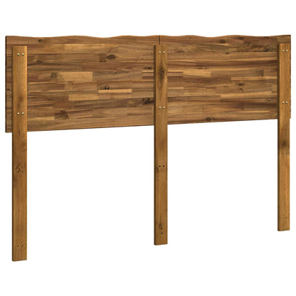 Live Edge Headboard ROSTOCK Natural 160 cm Solid Acacia Wood