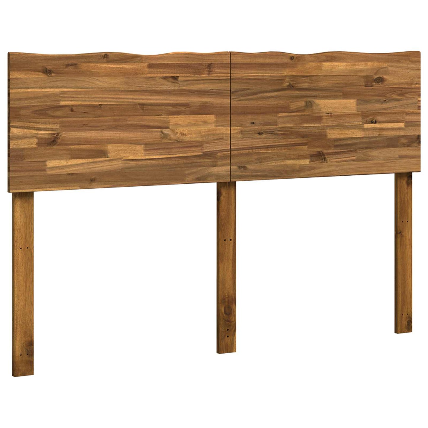 Live Edge Headboard ROSTOCK Natural 120 cm Solid Acacia Wood