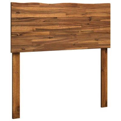 Live Edge Headboard ROSTOCK Natural 100 cm Solid Acacia Wood
