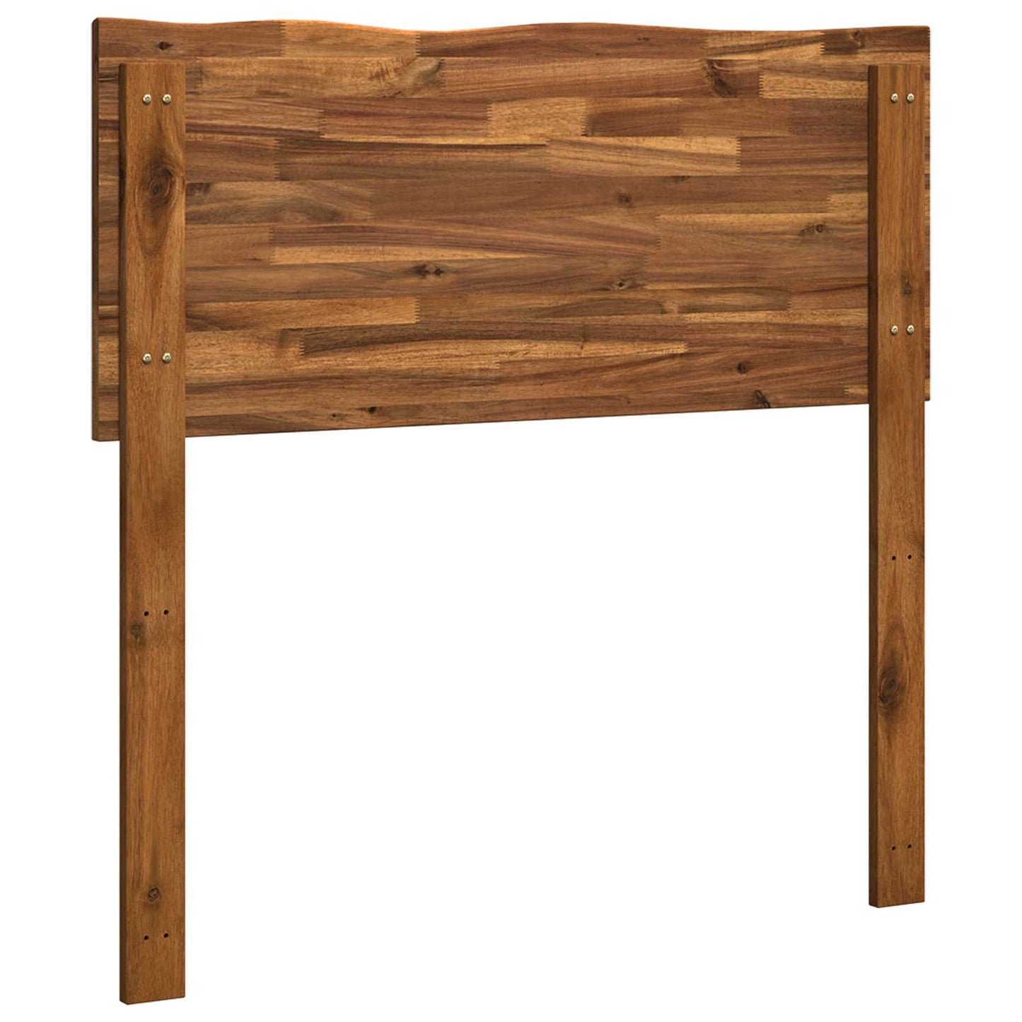 Live Edge Headboard ROSTOCK Natural 100 cm Solid Acacia Wood