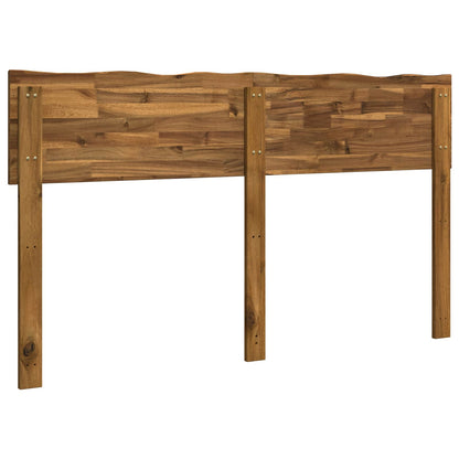 Live Edge Headboard ROSTOCK Natural 160 cm Solid Acacia Wood