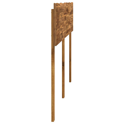 Live Edge Headboard ROSTOCK Natural 160 cm Solid Acacia Wood