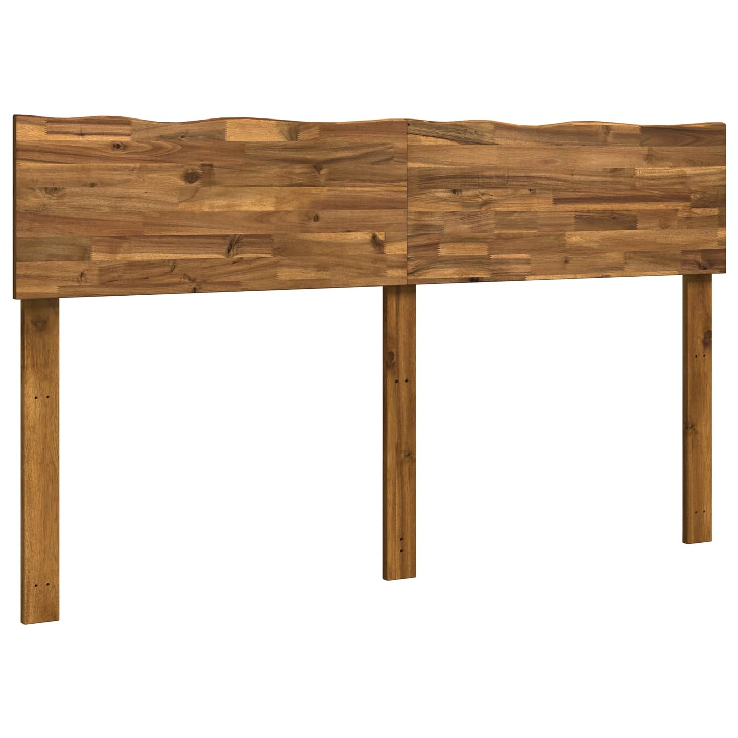 Live Edge Headboard ROSTOCK Natural 120 cm Solid Acacia Wood