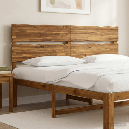 Live Edge Headboard ROSTOCK Natural 180 cm Solid Acacia Wood