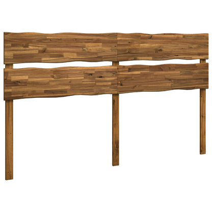 Live Edge Headboard ROSTOCK Natural 180 cm Solid Acacia Wood