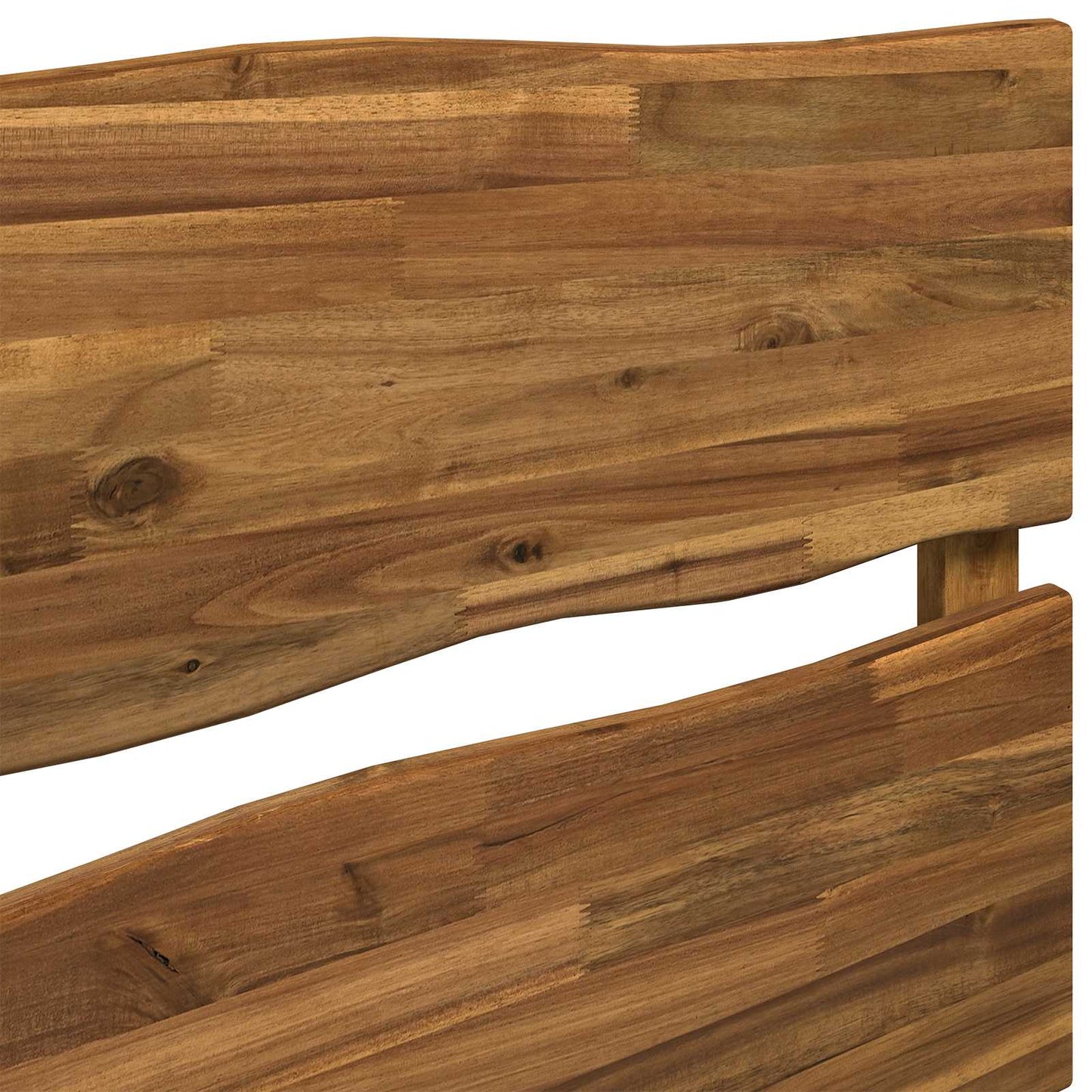 Live Edge Headboard ROSTOCK Natural 160 cm Solid Acacia Wood