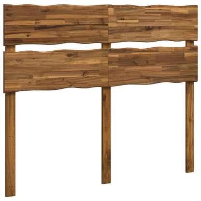 Live Edge Headboard ROSTOCK Natural 160 cm Solid Acacia Wood