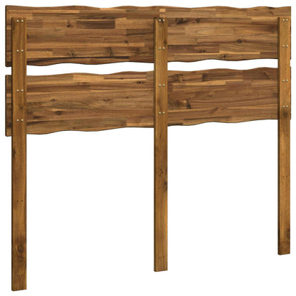 Live Edge Headboard ROSTOCK Natural 140 cm Solid Acacia Wood