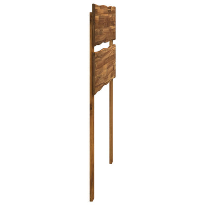 Live Edge Headboard ROSTOCK Natural 75 cm Solid Acacia Wood