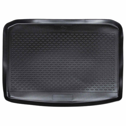 Trunk Mat Black suitable for ŠKODA KAROQ-dolní 2017- Rubber