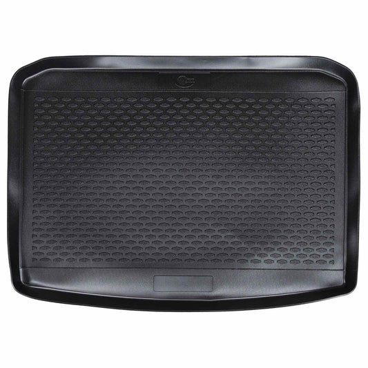 Trunk Mat Black suitable for ŠKODA KAROQ-dolní 2017- Rubber
