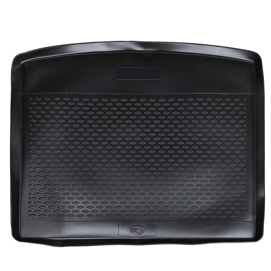 Trunk Mat Black suitable for ŠKODA KAROQ-horní 2017- Rubber