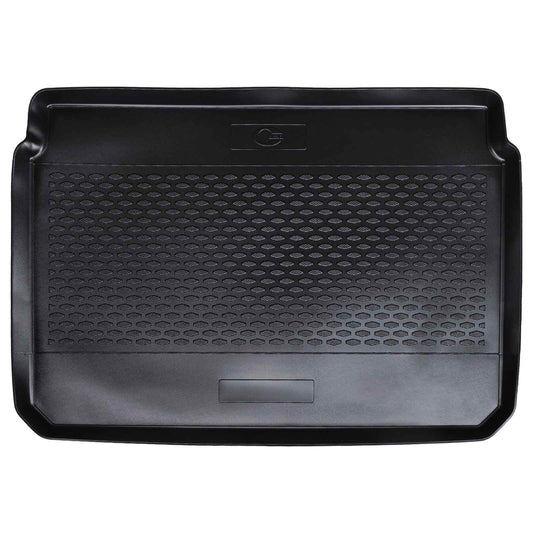 Trunk Mat Black suitable for Peugeot 2008 2019- Rubber