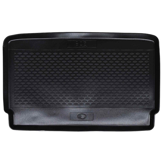 Trunk Mat Black suitable for PEUGEOT 208 2018- Rubber
