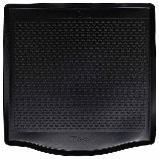 Trunk Mat Black suitable for DACIA LOGAN 2012-2020 Rubber