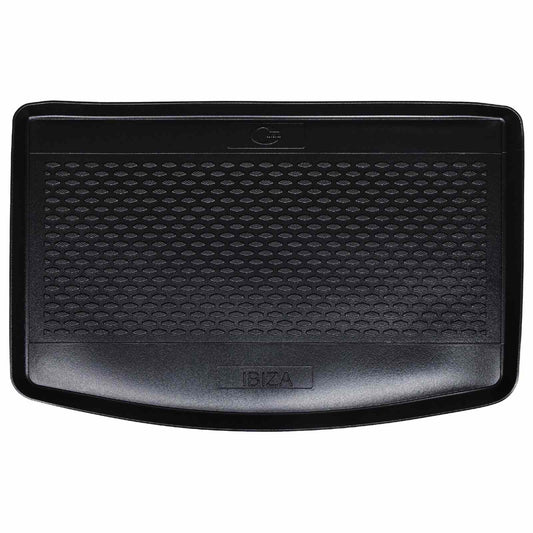 Trunk Mat Black suitable for Seat IBIZA 2017- upper floor